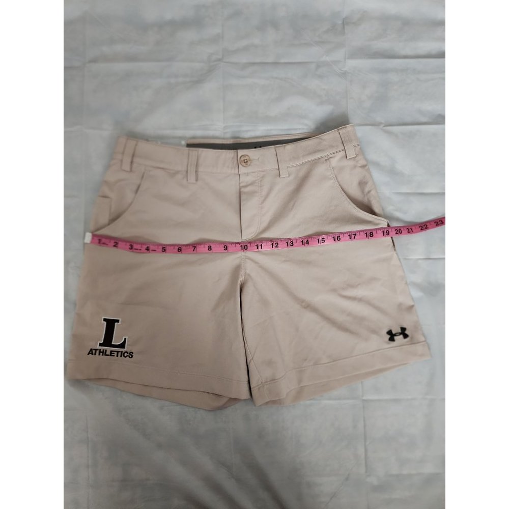 Under Armour Women's L Athletics Relaxed Fit Chino Shorts Size 8 - Picture 12 of 15